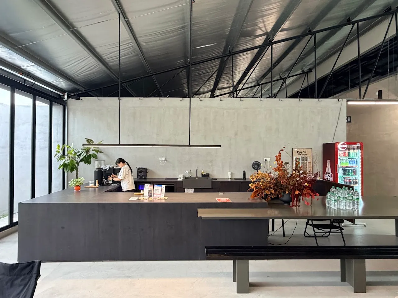 The cafe counter at Play! at Dewani