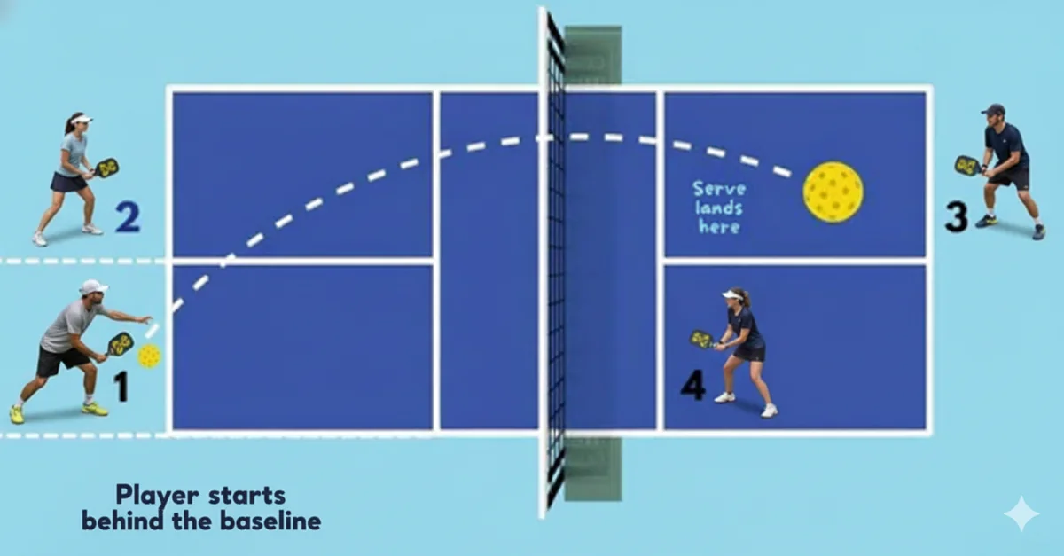 Image courtesy of Pickleballrule.net