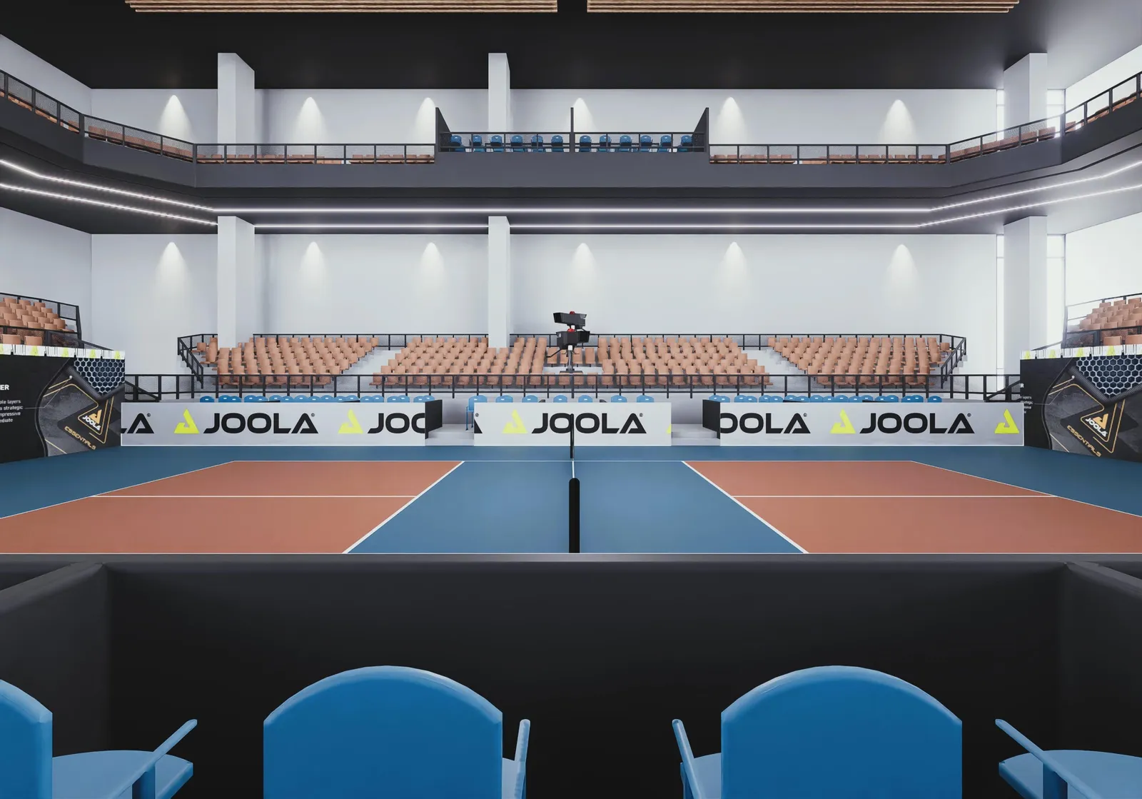 Interior of the proposed Helios Pickleball Center in Pasig via Pickleball.com