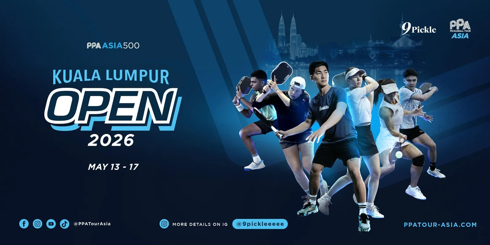 Pickleball Fever Returns: PPA Asia 500 PANAS Kuala Lumpur Open 2026 Set to Ignite Malaysia