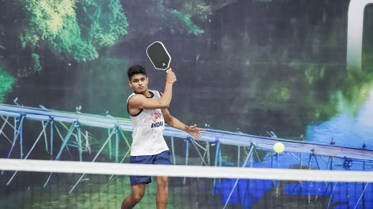 Sonu Vishwakarma at the World Pickleball League in 2025