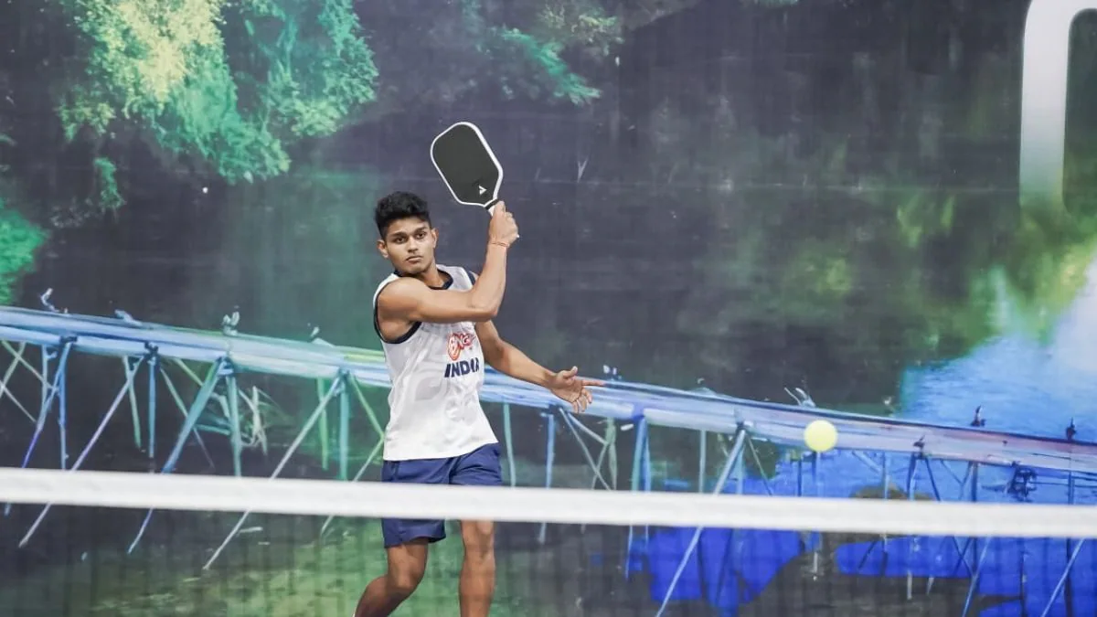 Sonu Vishwakarma at the World Pickleball League in 2025
