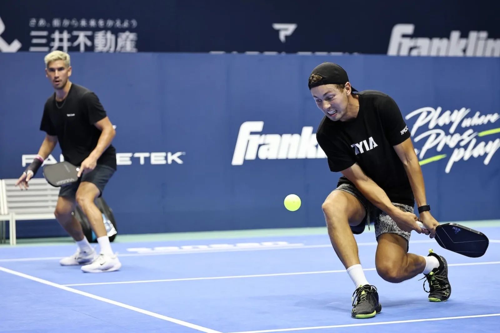 Connor Garnett and Tyler Loong, the top seeds in Men's Doubles. Photo: PPA Tour Asia