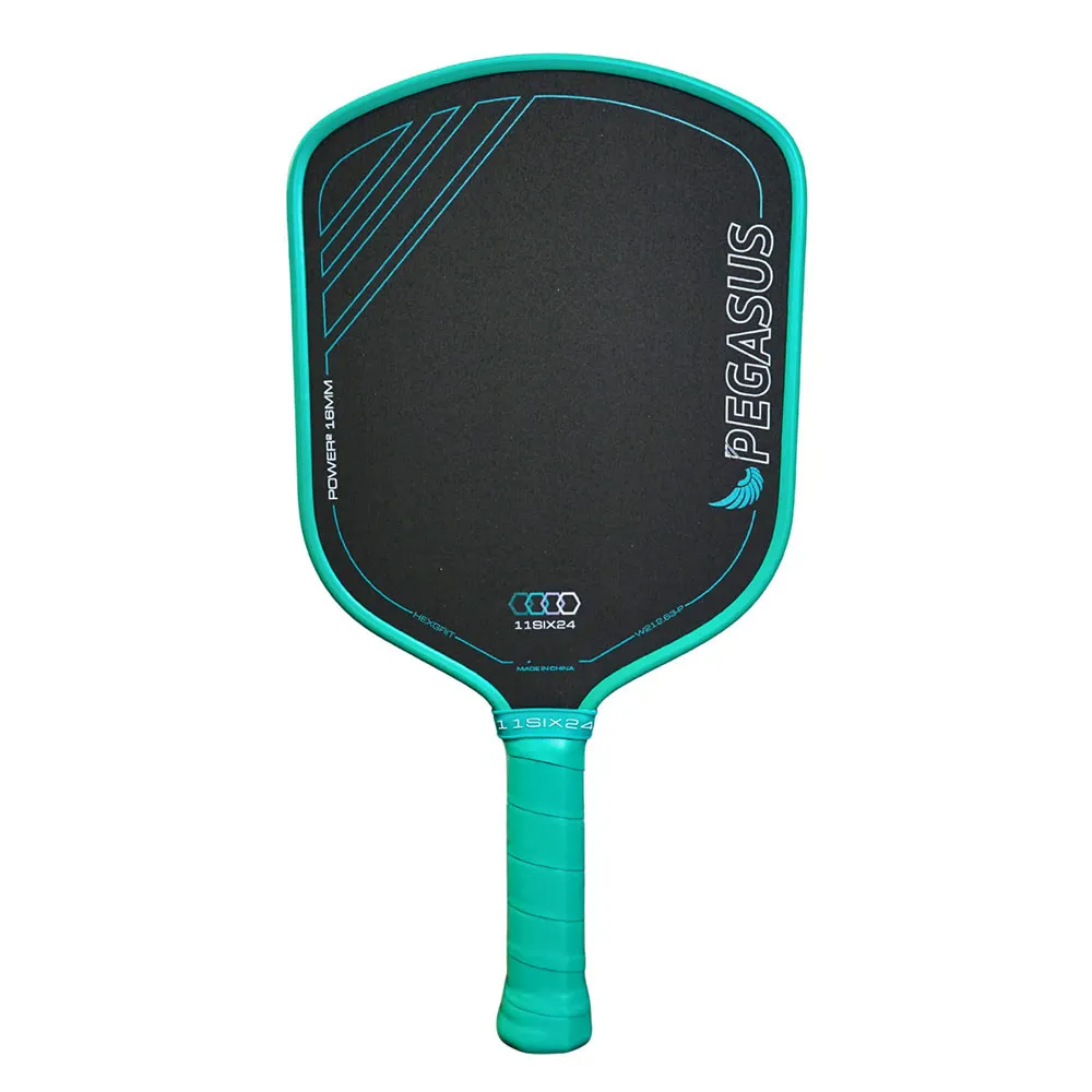 11SIX24 Pegasus Power 2 Pickleball Paddle - Teal