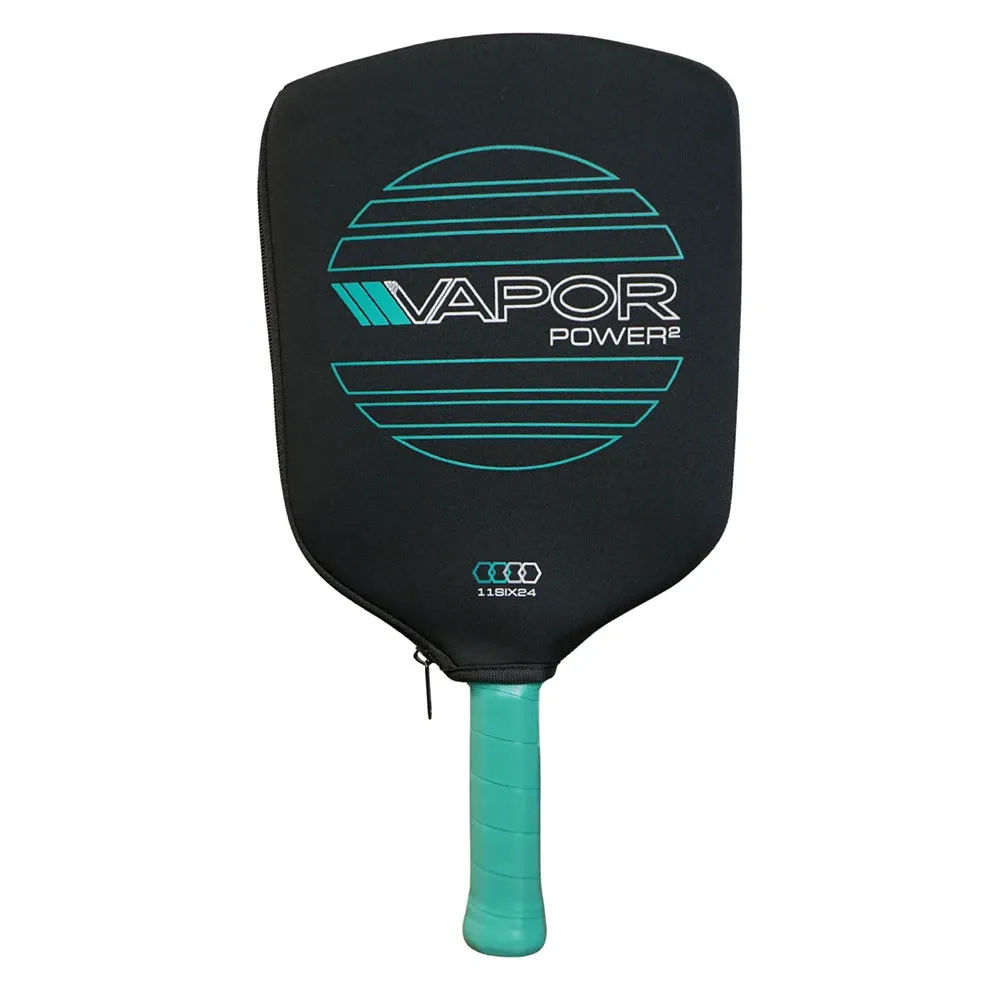 11SIX24 Vapor Power 2 Pickleball Paddle - Teal, with Paddle Cover