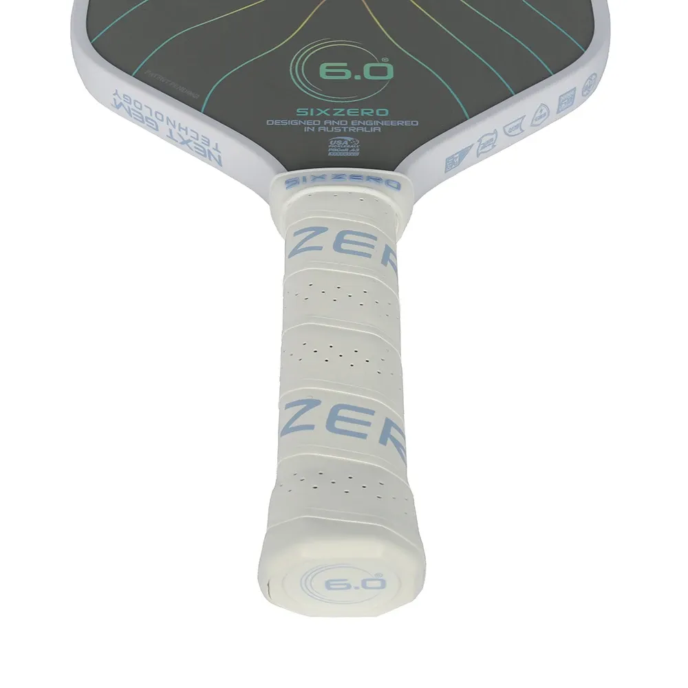 Six Zero Boulder Opal Pickleball Paddle - Handle detail