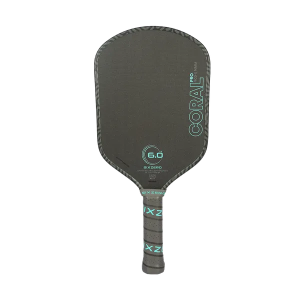 Six Zero Coral Pro Elongated Pickleball Paddle