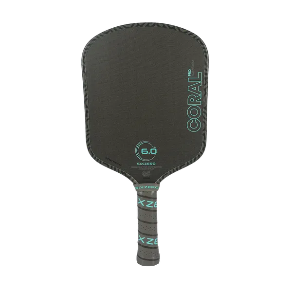 Six Zero Coral Pro Widebody Pickleball Paddle