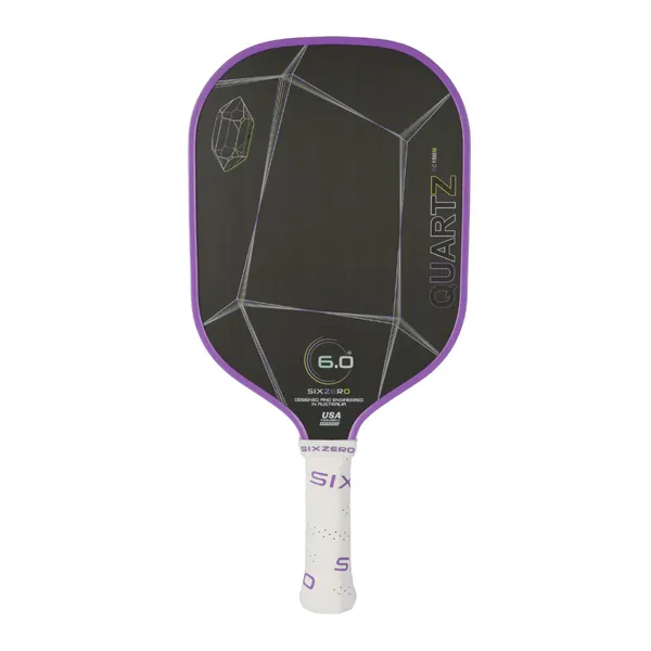 Six Zero Quartz Pickleball Paddle - shown in Amethyst