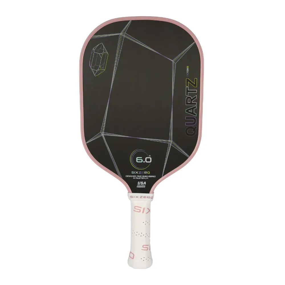 Six Zero Quartz Pickleball Paddle - shown in Rose