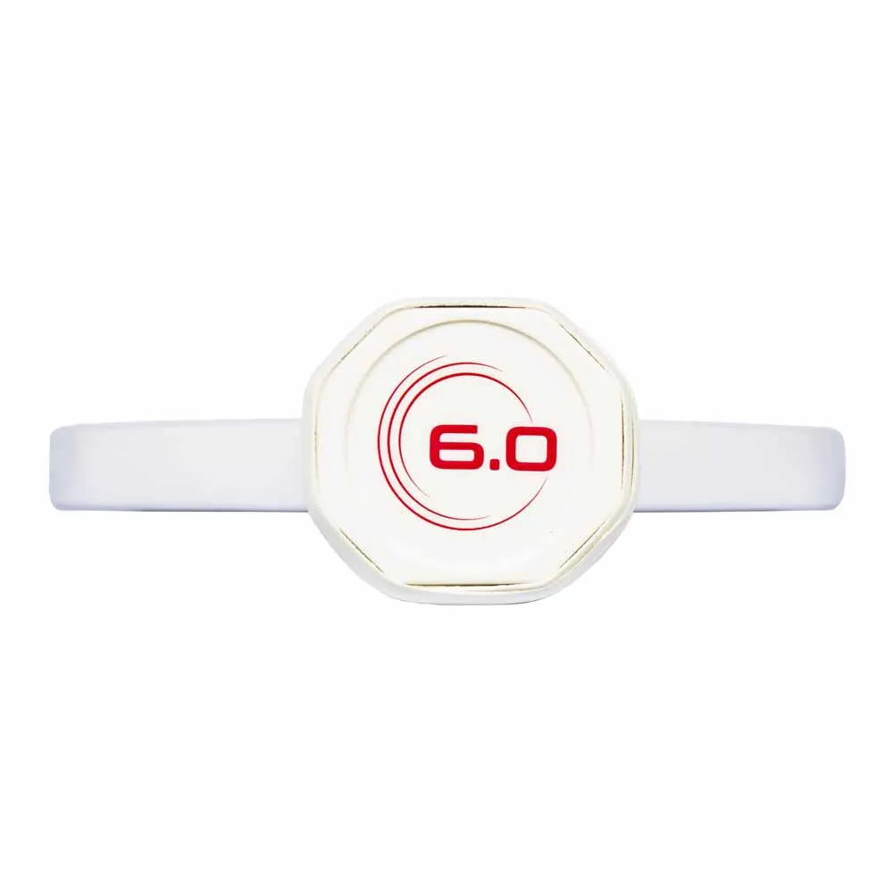 Butt cap view Six Zero Ruby 16mm Pickleball Paddle