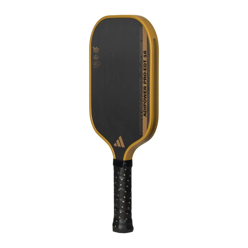 adidas ADIPOWER PRO Edition ATTK 16mm Pickleball Paddle angled shot