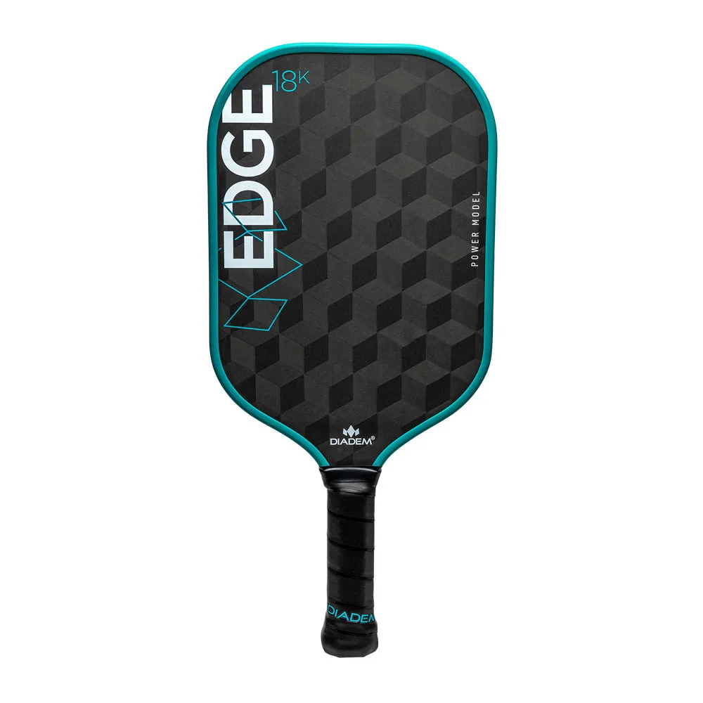 View of the Diadem Edge 18K Power Pickleball Paddle in the Teal colorway