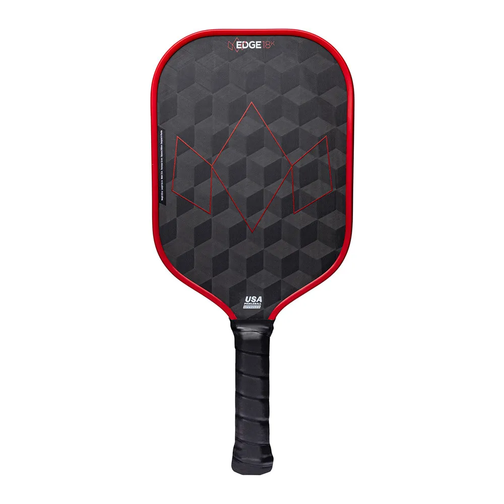 Back view of the Diadem Edge 18K Power Pro 3D Carbon Fiber Pickleball Paddle