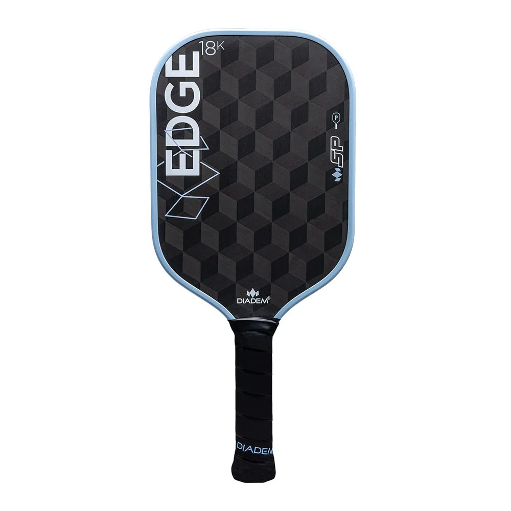 Diadem Edge 18K Speed Pro Pickleball Paddle Artic Mist Blue - Back