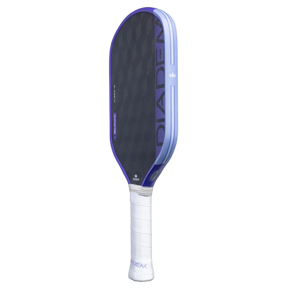 Diadem Edge BluCore Hybrid 16mm Pickleball Paddle - Ultraviolet, Side View