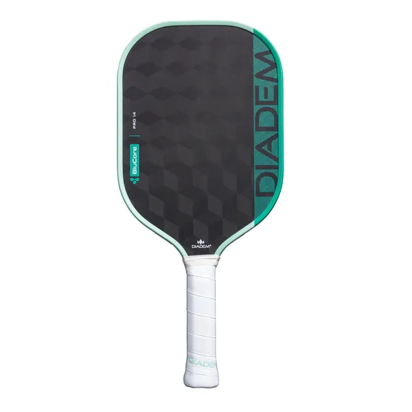 Diadem Edge BluCore Pro 14mm Pickleball Paddle - Seafoam