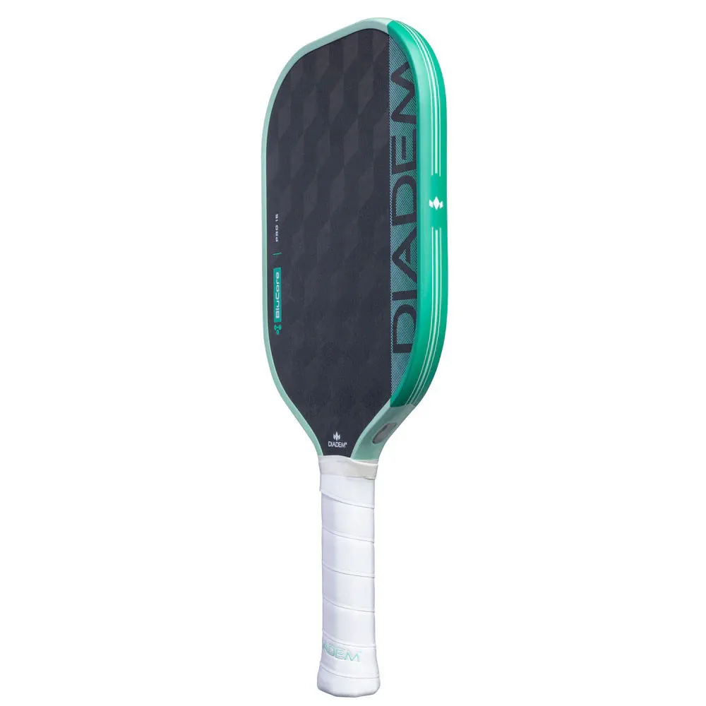 Diadem Edge BluCore Pro 16mm Pickleball Paddle - Seafoam, Side View