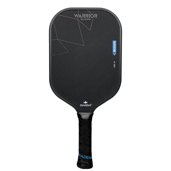 Diadem Warrior V3 Pro BluCore Pickleball Paddle Front - 14mm