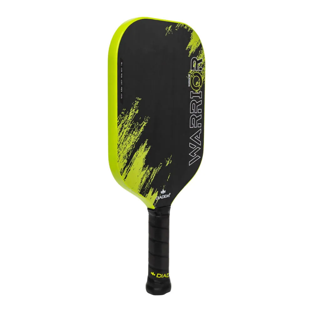 Angled view of the Diadem Warrior V2 Pickleball Paddle