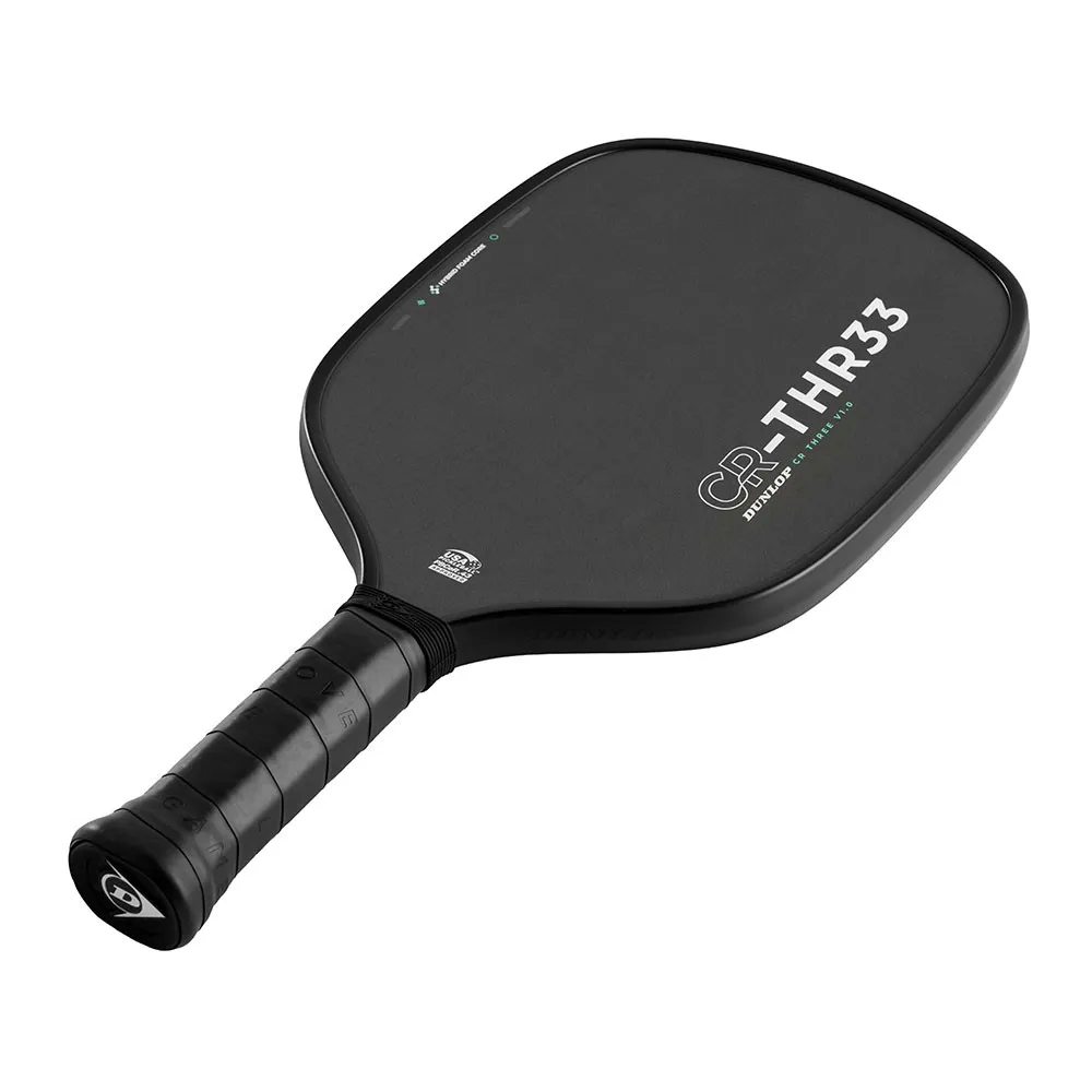 Dunlop CR Three v1.0 Pickleball Paddle, Angled View Laying Down