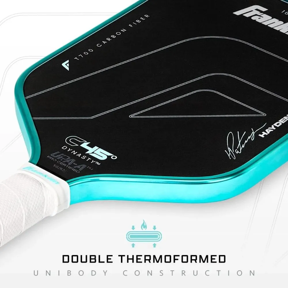 Franklin C45 Hayden Patriquin 16mm Pickleball Paddle double thermoformed tech