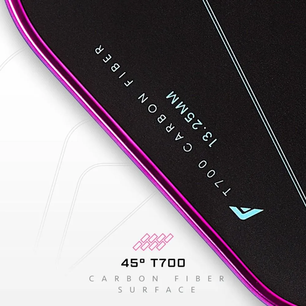Franklin C45 Parris Todd 13.25mm Pickleball Paddle 45 degree carbon fiber
