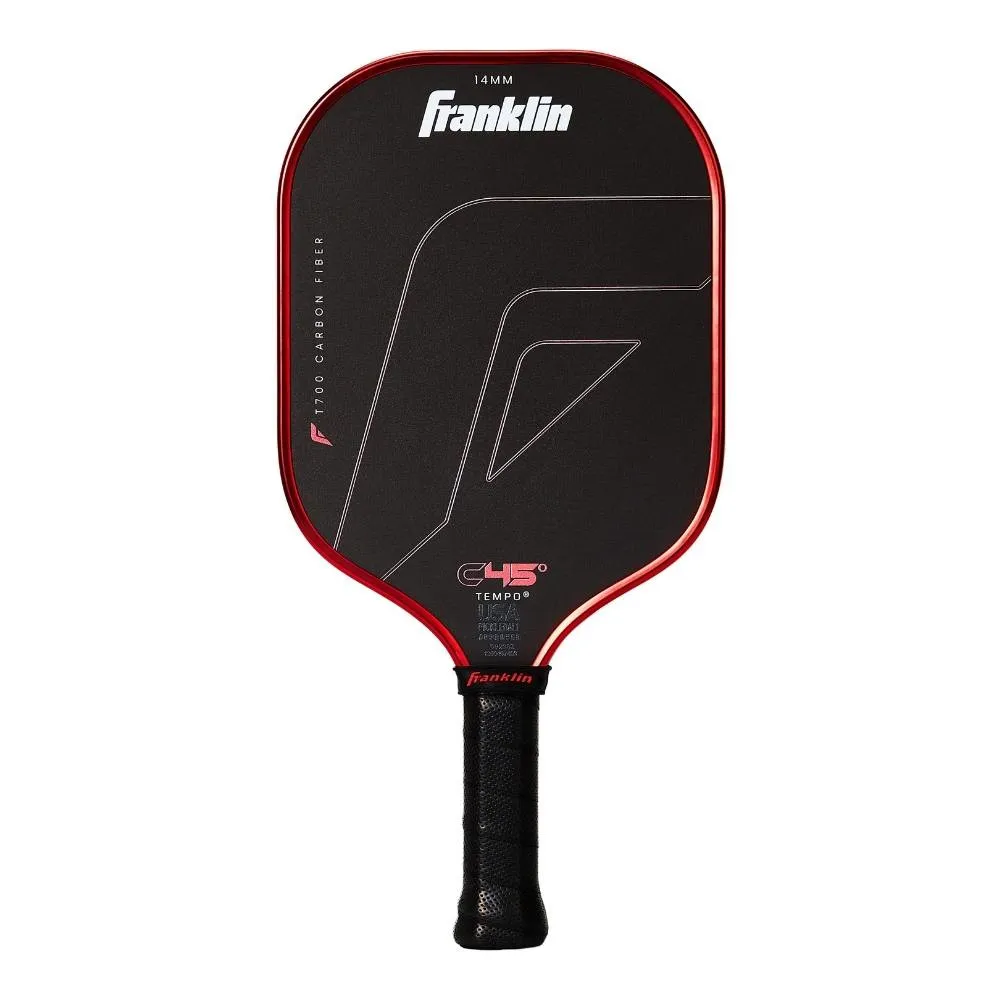 Front view of the Franklin C45 Tempo 14mm Pickleball Paddle