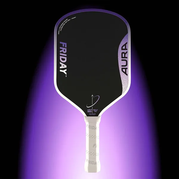 FRIDAY Aura Hybrid Pickleball Paddle - Lunar