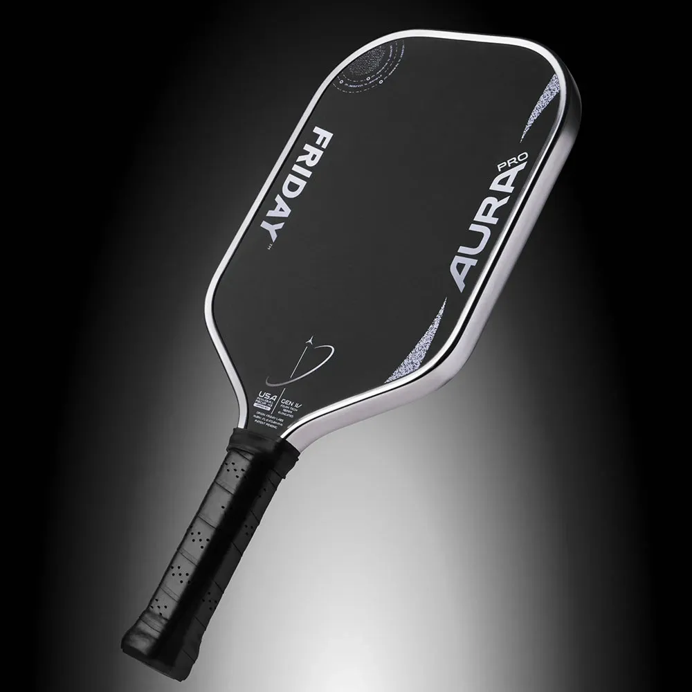 FRIDAY Aura Pro Metallic Pickleball Paddle - Eclipse
