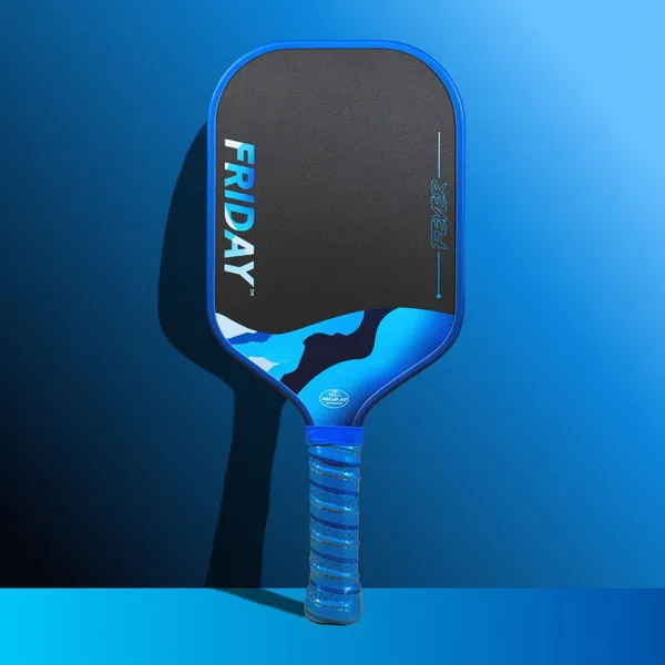 FRIDAY Fever 101 Elongated Pickleball Paddle in Glacier