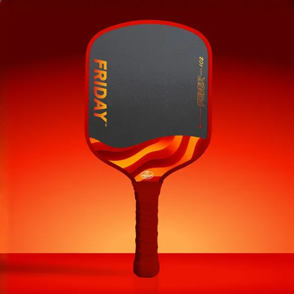 FRIDAY Fever 102 Pickleball Paddle in Magma
