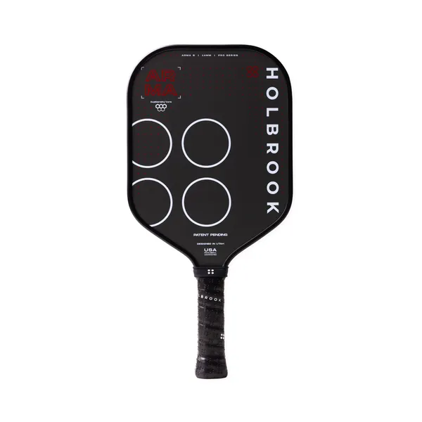 Front view of the Holbrook ARMA S Carbon Pickleball Paddle