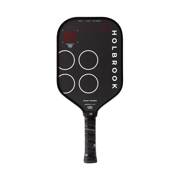 Front view of the Holbrook ARMA T Carbon Pickleball Paddle
