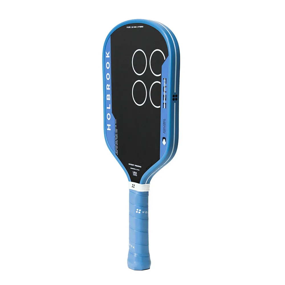 Holbrook Fuze Hybrid 16mm Pickleball Paddle - Blue, Side View