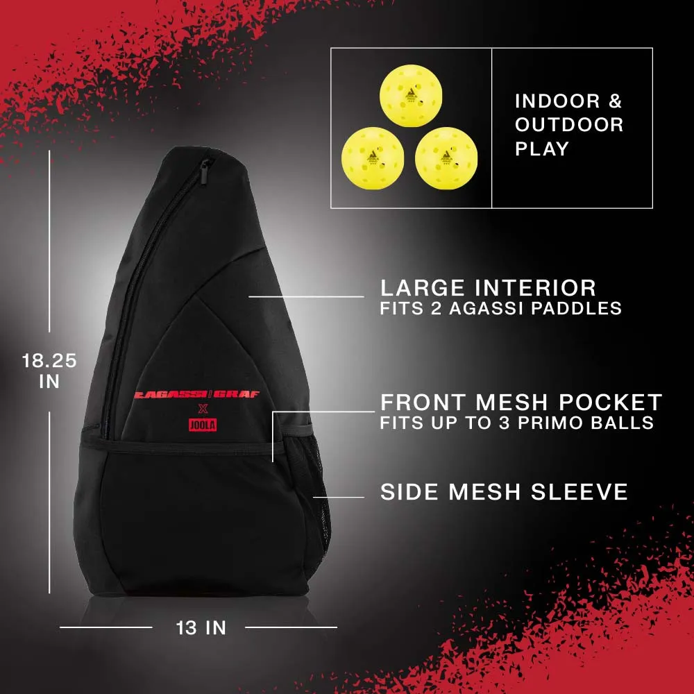 JOOLA Agassi / Graf Champion Pickleball Set - Sling Bag Technical Specifications
