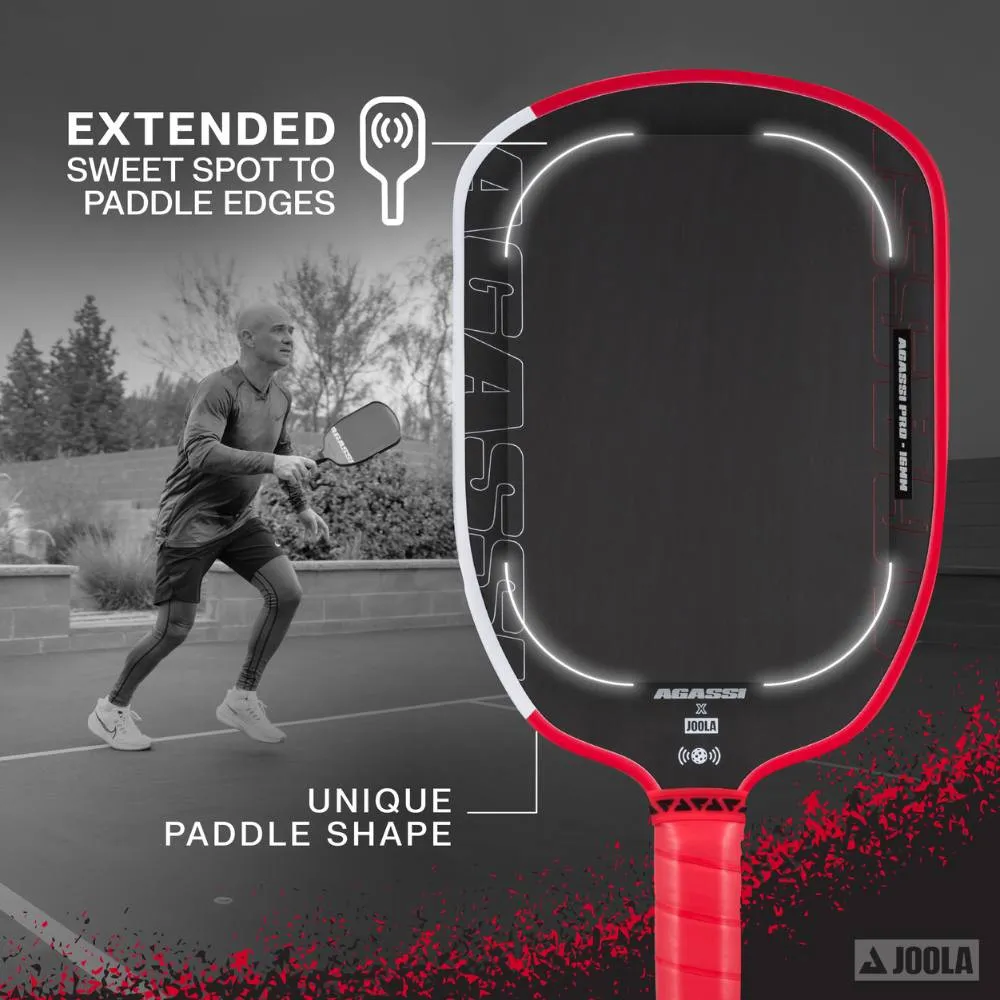 JOOLA Agassi Pro Expanded Sweet Spot