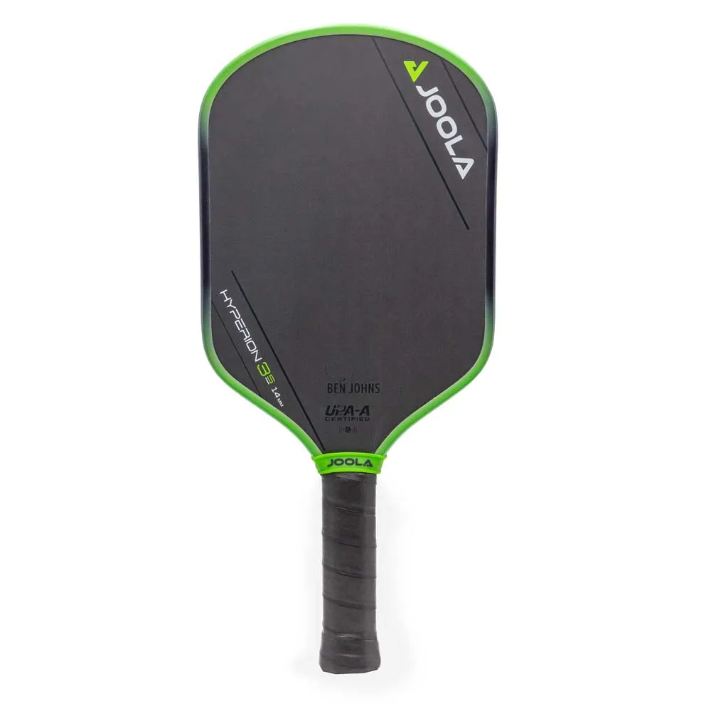 Front view of the JOOLA Ben Johns Hyperion 14mm 3S Pickleball Paddle