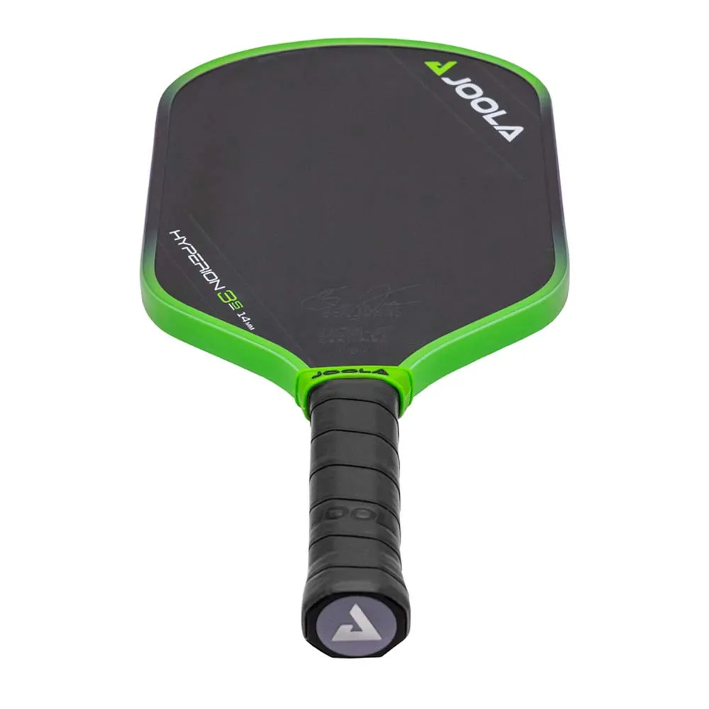 Overhead view of the JOOLA Ben Johns Hyperion 14mm 3S Pickleball Paddle