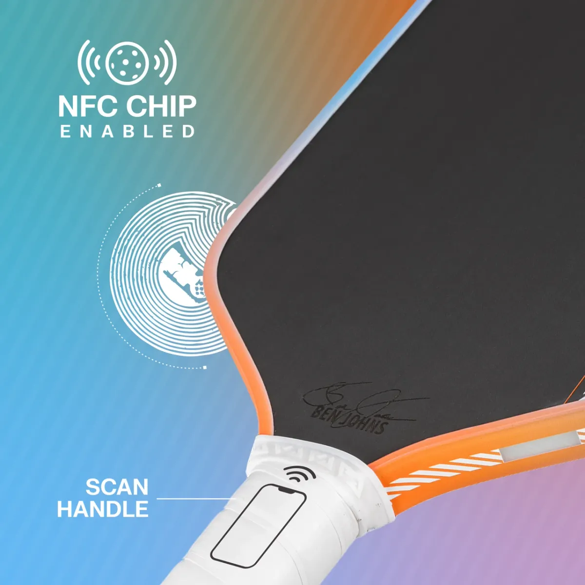 JOOLA Ben Johns Perseus Pro IV 16mm NFC Chip Technology