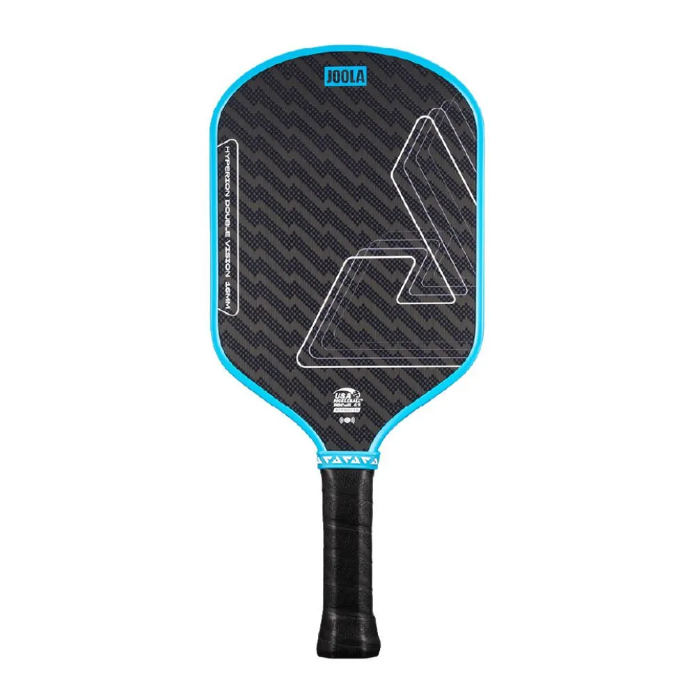 JOOLA Hyperion Double Vision 16mm Pickleball Paddle in blue