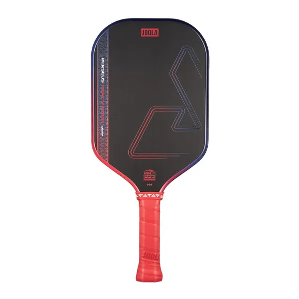 JOOLA Perseus Heat Vision 16mm Pickleball Paddle front view in red