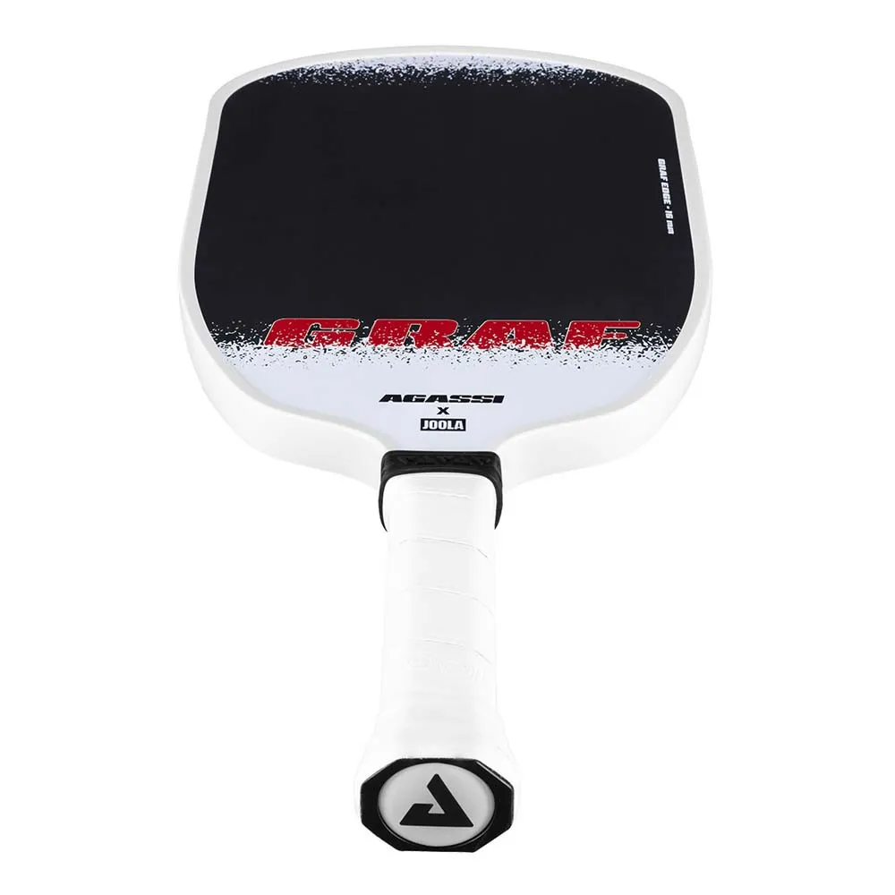 JOOLA Steffi Graf Edge 16mm Edge Pickleball Paddle - Butt Cap View