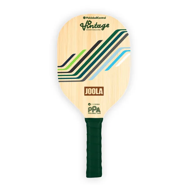 JOOLA Vintage Wood Paddle - Blue