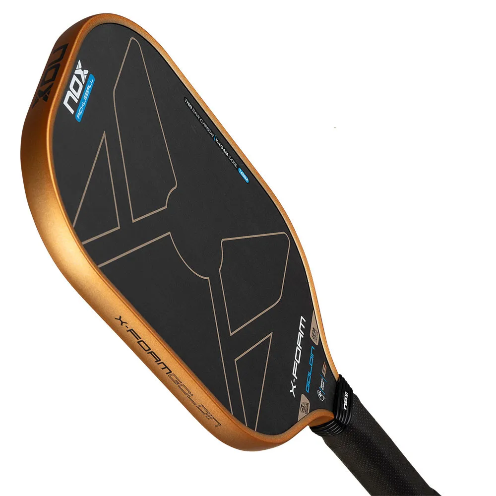 NOX X-FOAM GOLDIN 14mm by GRAYSON GOLDIN Pickleball Paddle, Detailed Face View