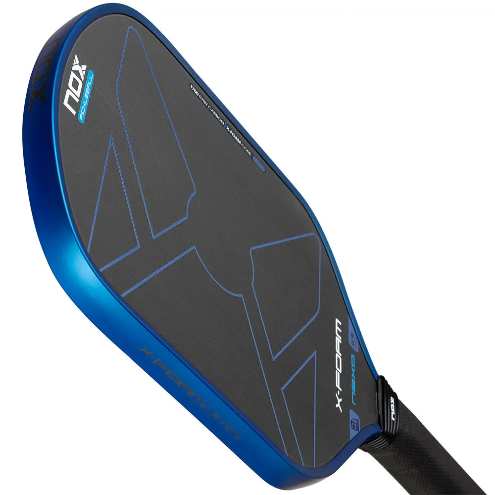 NOX X-FOAM NEXO 14mm Pickleball Paddle, Detailed Angle View