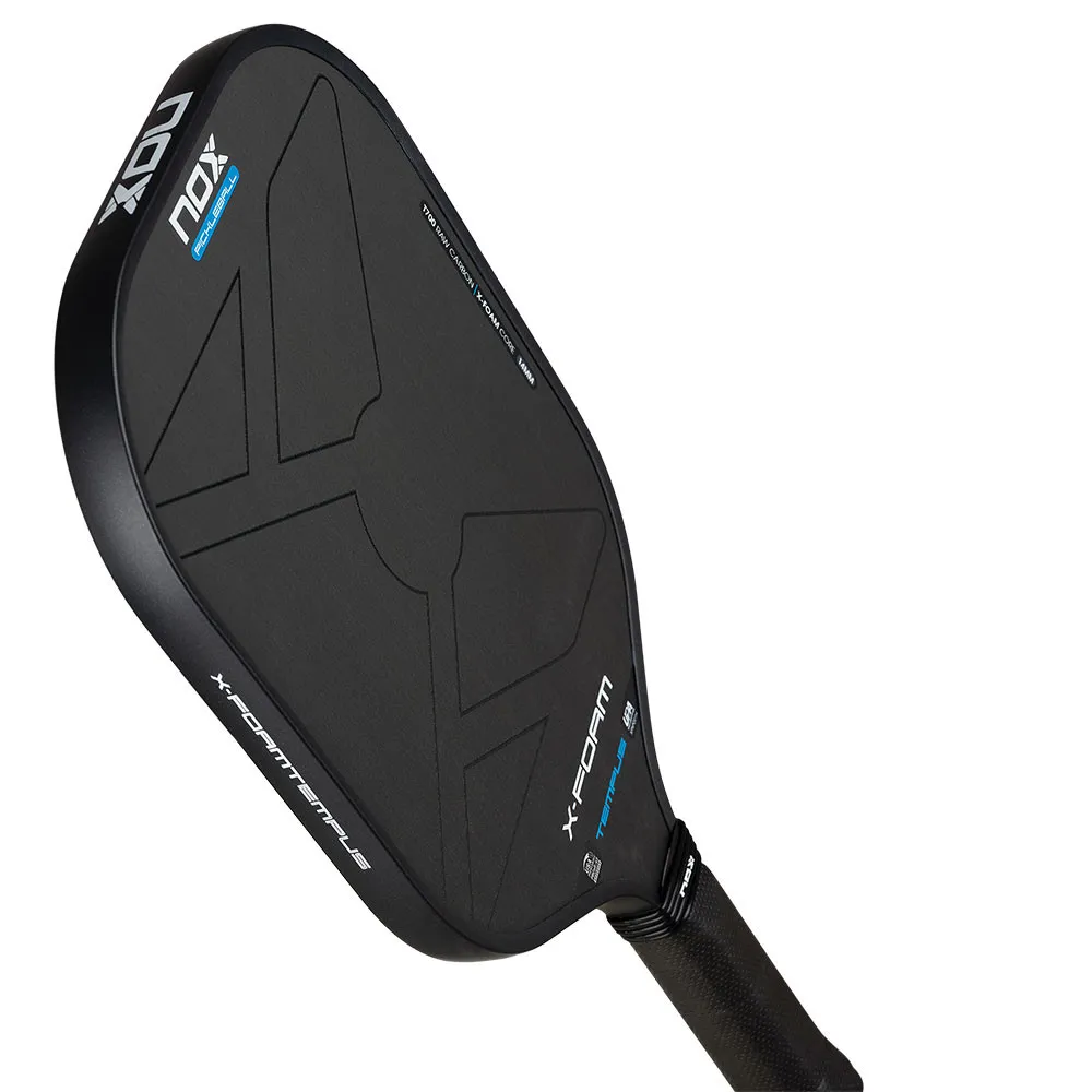 NOX X-FOAM TEMPUS 14mm Pickleball Paddle, Angled Detailed View