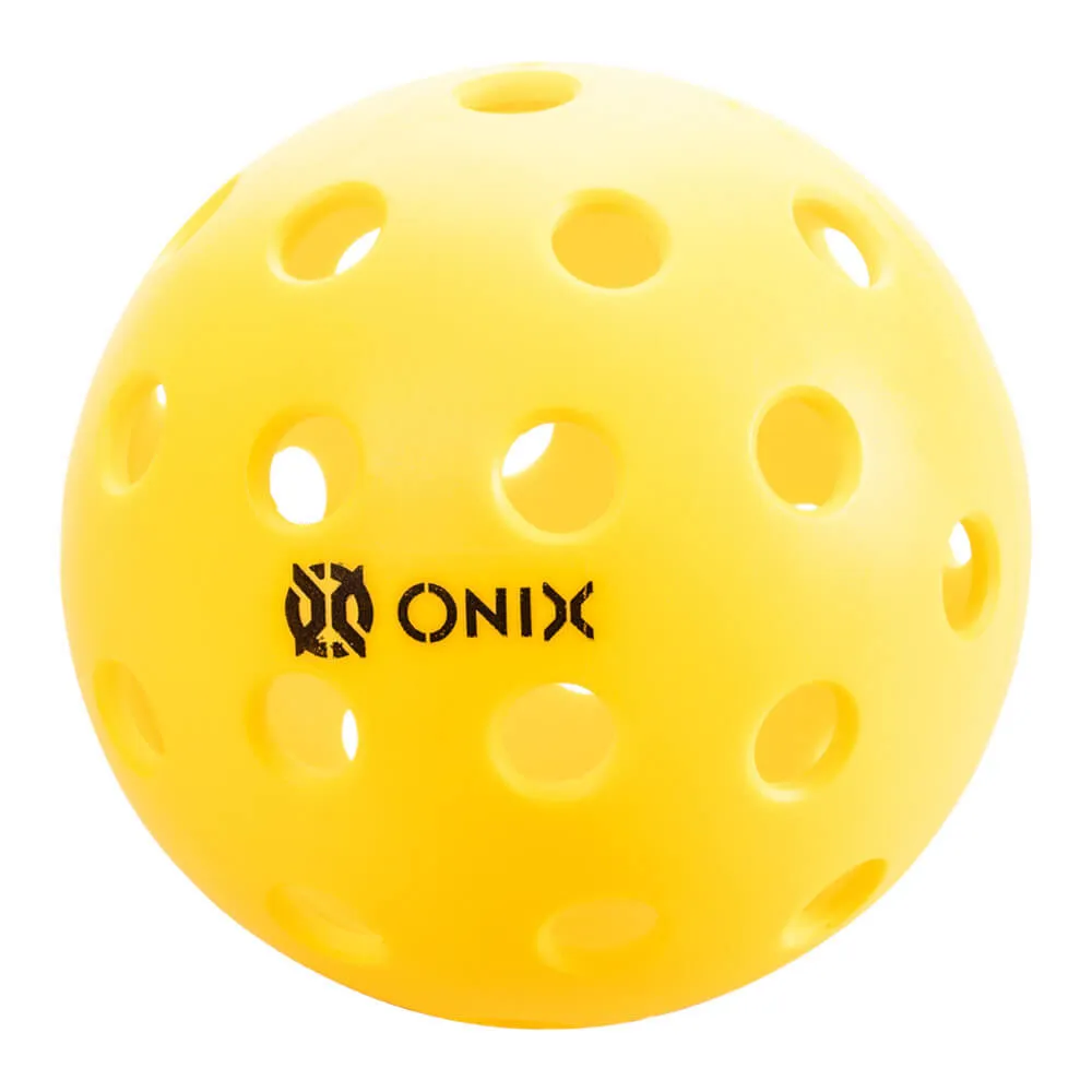 PURE 2 Outdoor Ball by ONIX offers true flight, consistent play, and is designed for use on a variety of outdoor surfaces