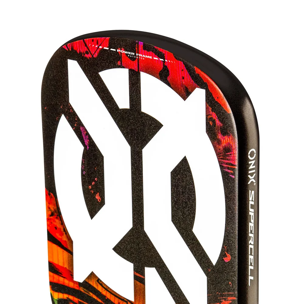 Close up view of the ONIX Supercell Pickleball Paddle face