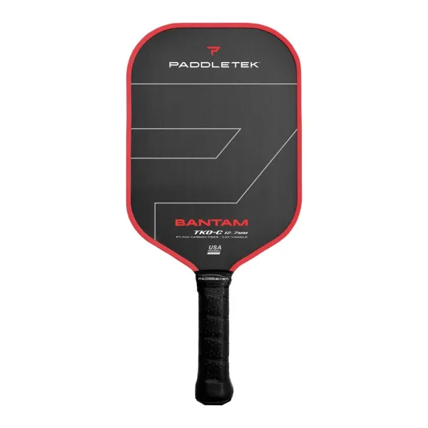 Paddletek Bantam TKO-C 12mm Pickleball Paddle shown in Wildfire